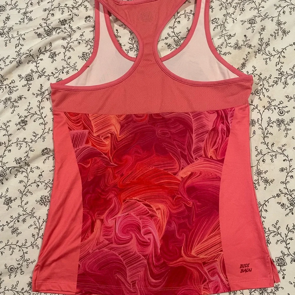 Vibrant Swirl Racerback Tank Top - Picture 3 of 3